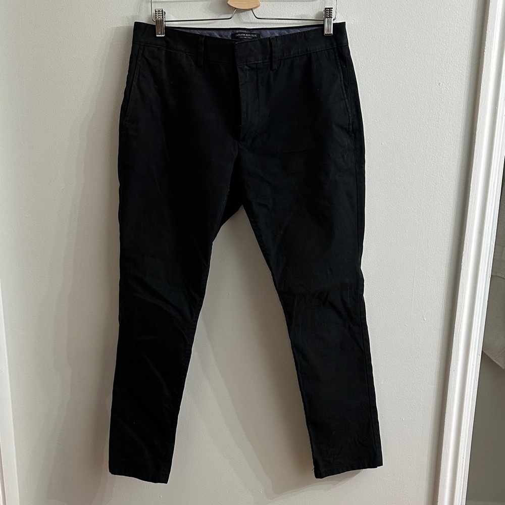 Men's Banana Republic Black Pants